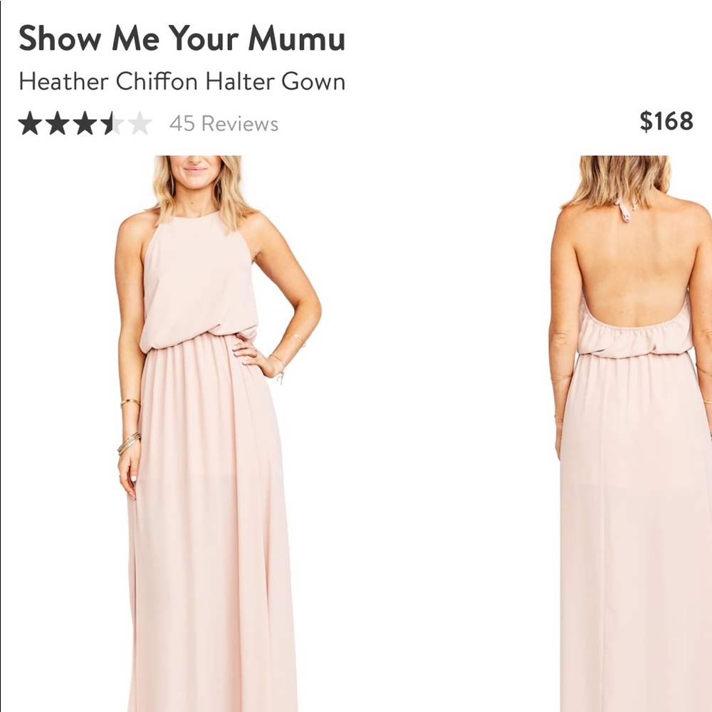 Show Me Your MuMu Bridesmaid Dress